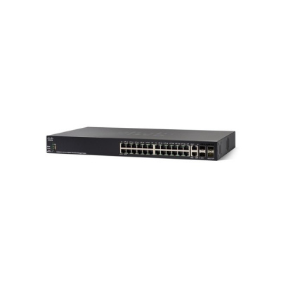 Коммутатор Cisco SB SG350X-24P-K9 (SG350X-24P-K9-EU)