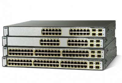 Коммутатор Cisco WS-C3750G-48TS-S